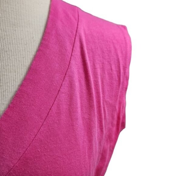 Vintage Idioms Medium Summer Pink Cropped Top Shirt - Picture 2 of 5